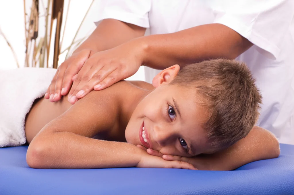 massage pour enfants