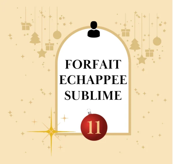 Offre Noël 2024 Forfaits en solo : Echappée sublime