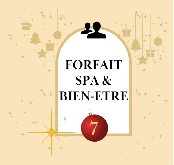 Offre Noël 2024 Forfaits duo : SPA et Bien-être