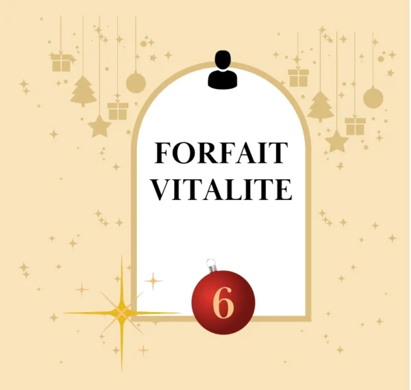 Offre Noël 2024 Forfaits en solo : Vitalité